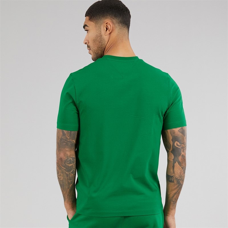 Tommy Hilfiger Mens Graphic T-Shirt Nouveau Green - Image 2