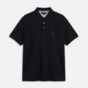 Tommy Hilfiger Mens Plus 1985 Regular Polo Shirt Black