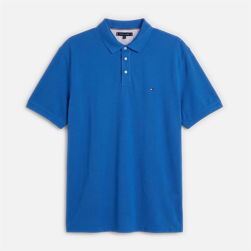 Tommy Hilfiger Mens Plus 1985 Regular Polo Shirt Blue Orbit