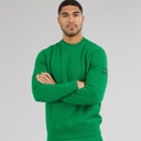 Tommy Hilfiger Mens Sleeve Badge Sweatshirt Nouveau Green