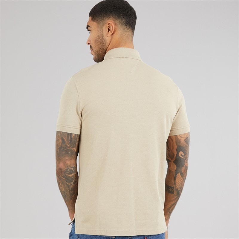 Tommy Hilfiger Mens 1985 Regular Polo Shirt Sandalwood - Image 2