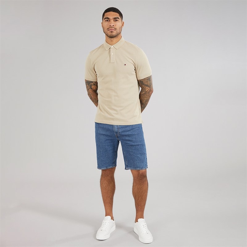 Tommy Hilfiger Mens 1985 Regular Polo Shirt Sandalwood - Image 4