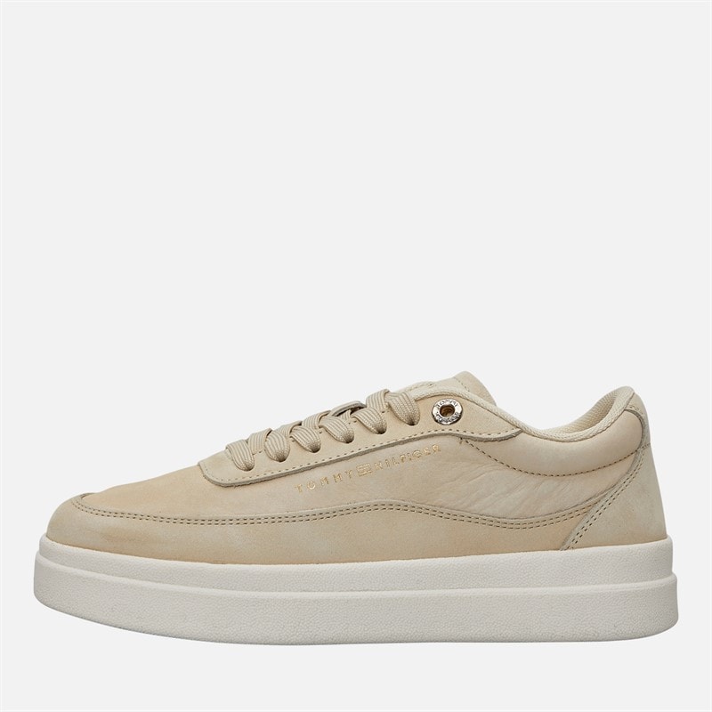 Tommy Hilfiger Womens Modern Court Trainers Muslin