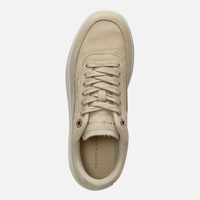 Tommy Hilfiger Womens Modern Court Trainers Muslin - Image 4
