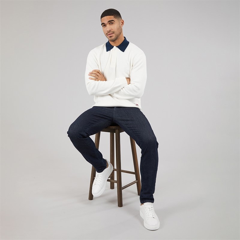 Tommy Hilfiger Mens Slim Bleecker Jeans Stew Blue - Image 4