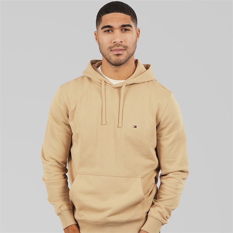 Tommy Hilfiger Mens Essential Hoodie Sandalwood - Image 1