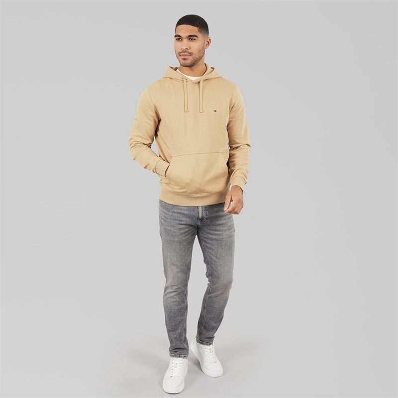 Tommy Hilfiger Mens Essential Hoodie Sandalwood - Image 4