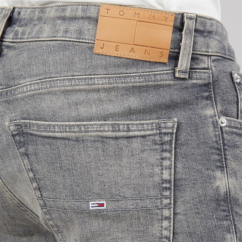 Tommy Hilfiger Mens Austin Slim Tapered Jeans Denim Black - Image 3
