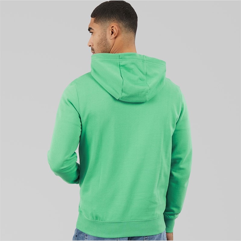 Tommy Hilfiger Mens Essential Terry Hoodie Fort Green - Image 2