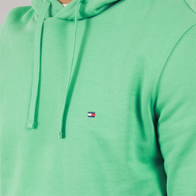 Tommy Hilfiger Mens Essential Terry Hoodie Fort Green - Image 3