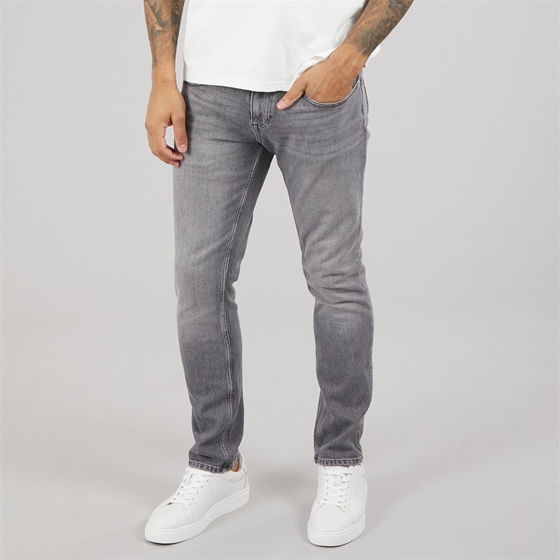 Tommy Hilfiger Mens Scanton Slim Jeans Denim Grey - Image 1