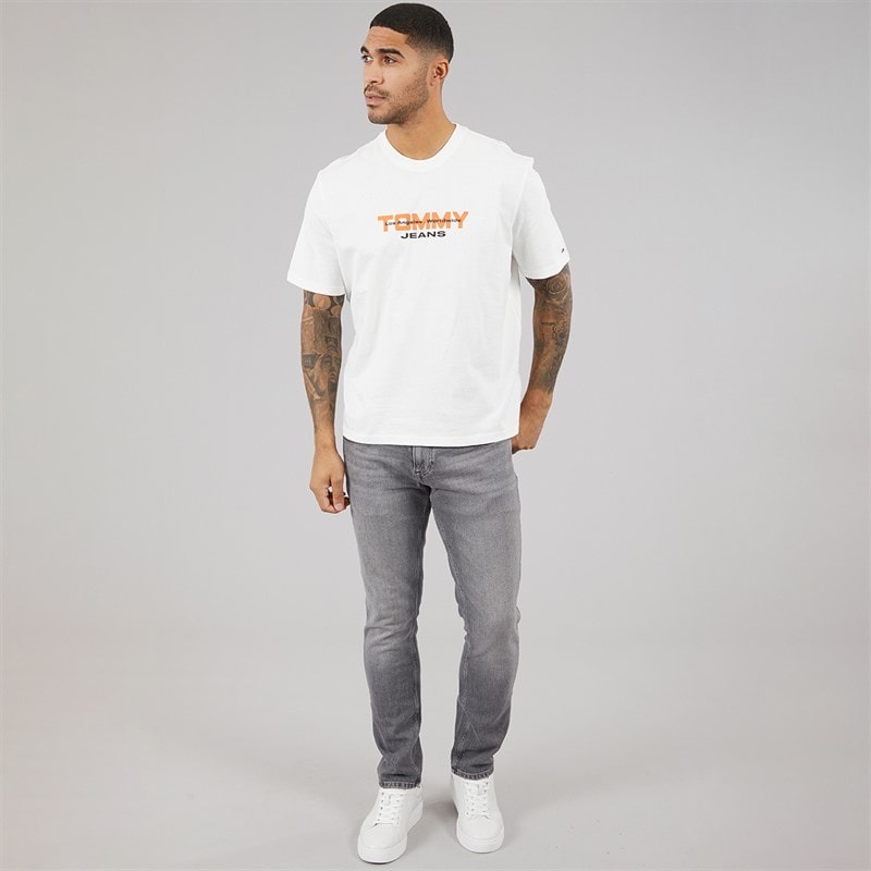 Tommy Hilfiger Mens Scanton Slim Jeans Denim Grey - Image 4