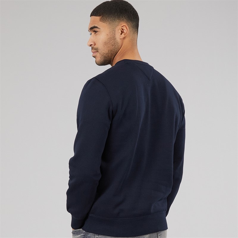 Tommy Hilfiger Mens Tommy Logo Sweatshirt Desert Sky - Image 2