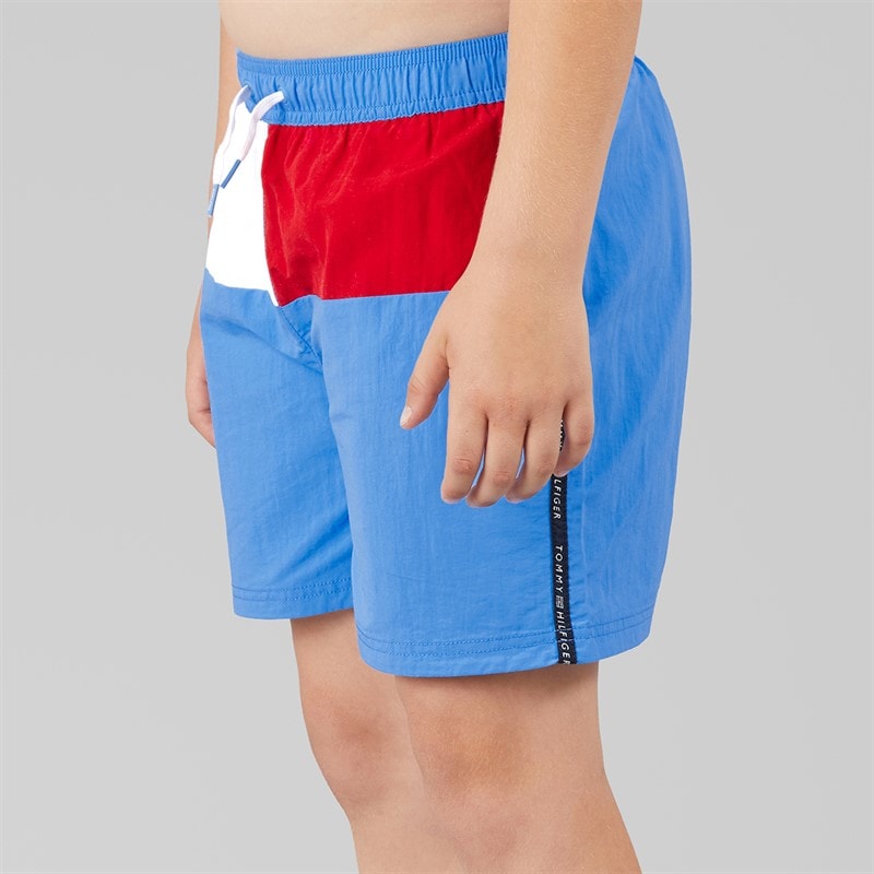Tommy Hilfiger Boys Swim Trunks Blue Spell - Image 1