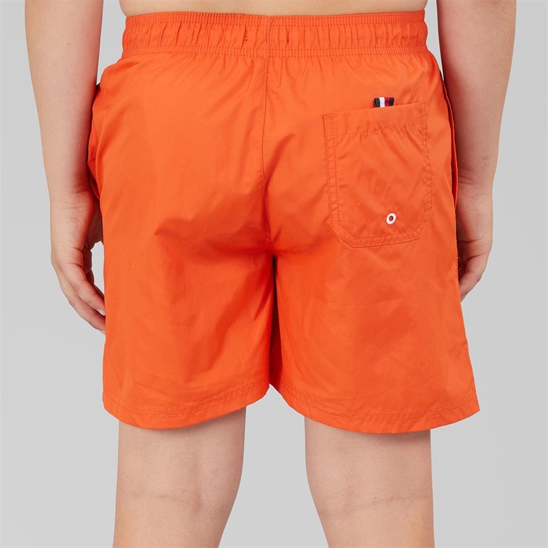 Tommy Hilfiger Boys Swim Trunks Brilliant Orange - Image 2