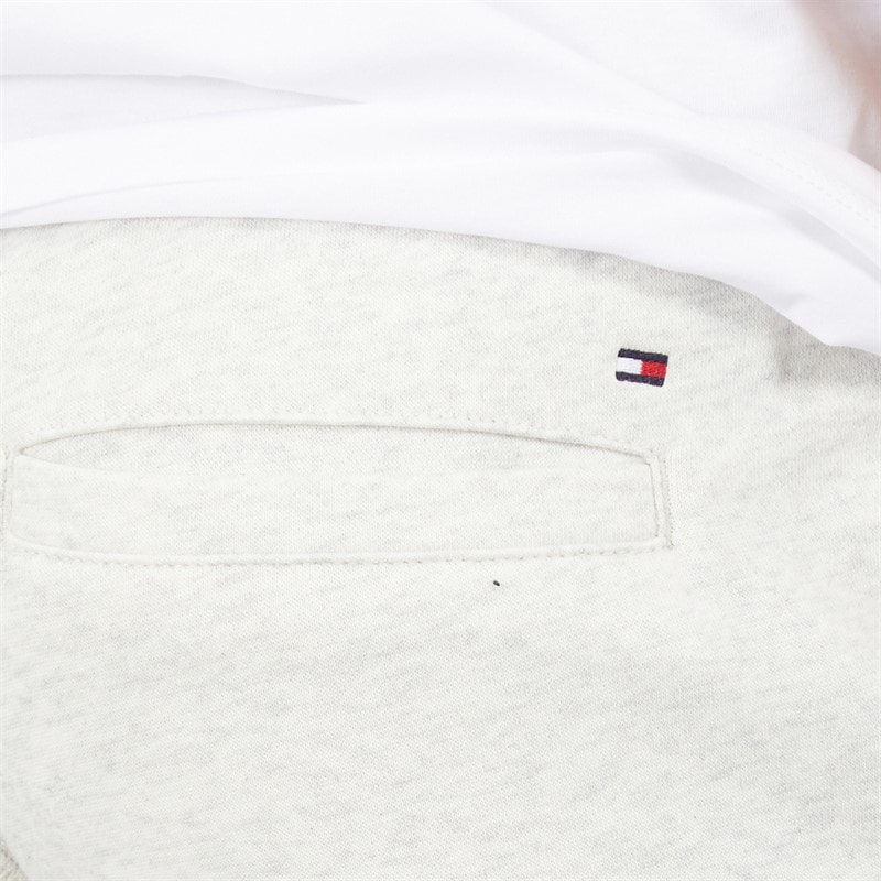 Tommy Hilfiger Boys Jersey Cargo Shorts Snow White Heather - Image 3
