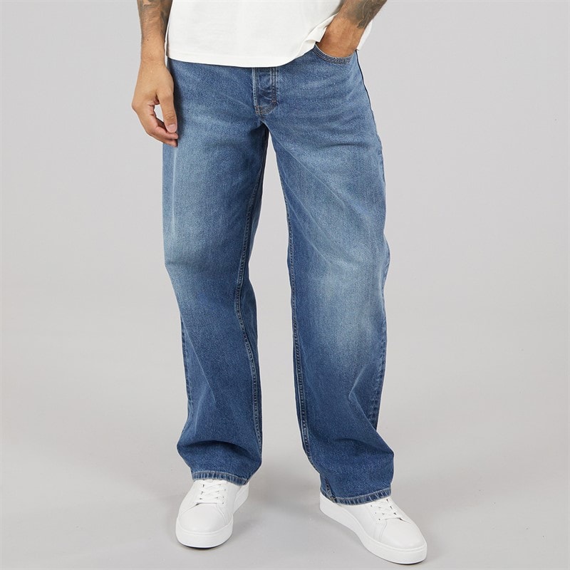 Tommy Hilfiger Mens Jaimie Loose Straight Jeans Denim Medium - Image 1