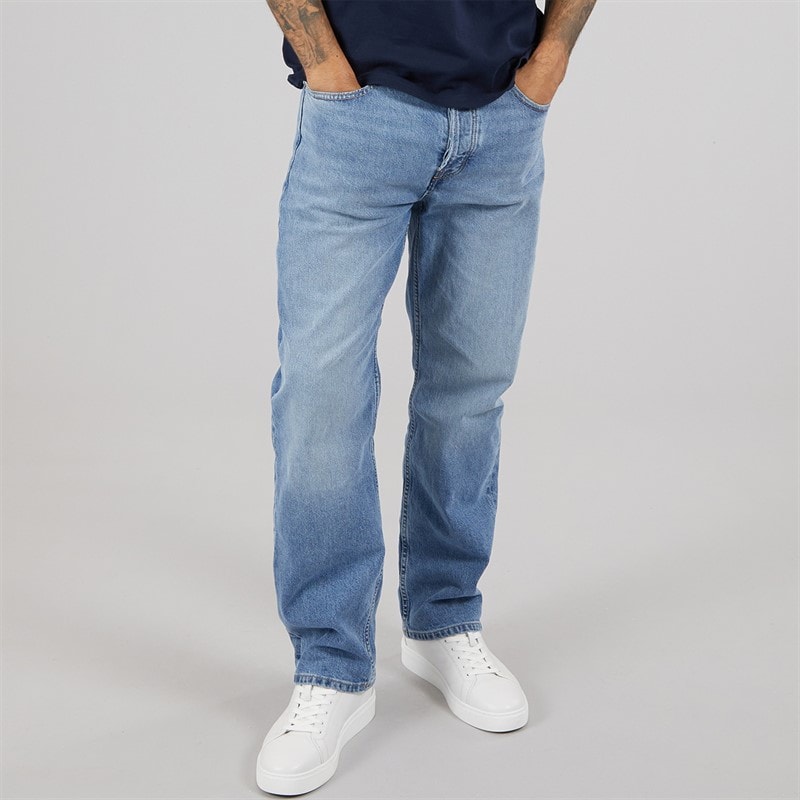 Tommy Hilfiger Mens Otis BJA138 Straight Jeans Denim Medium