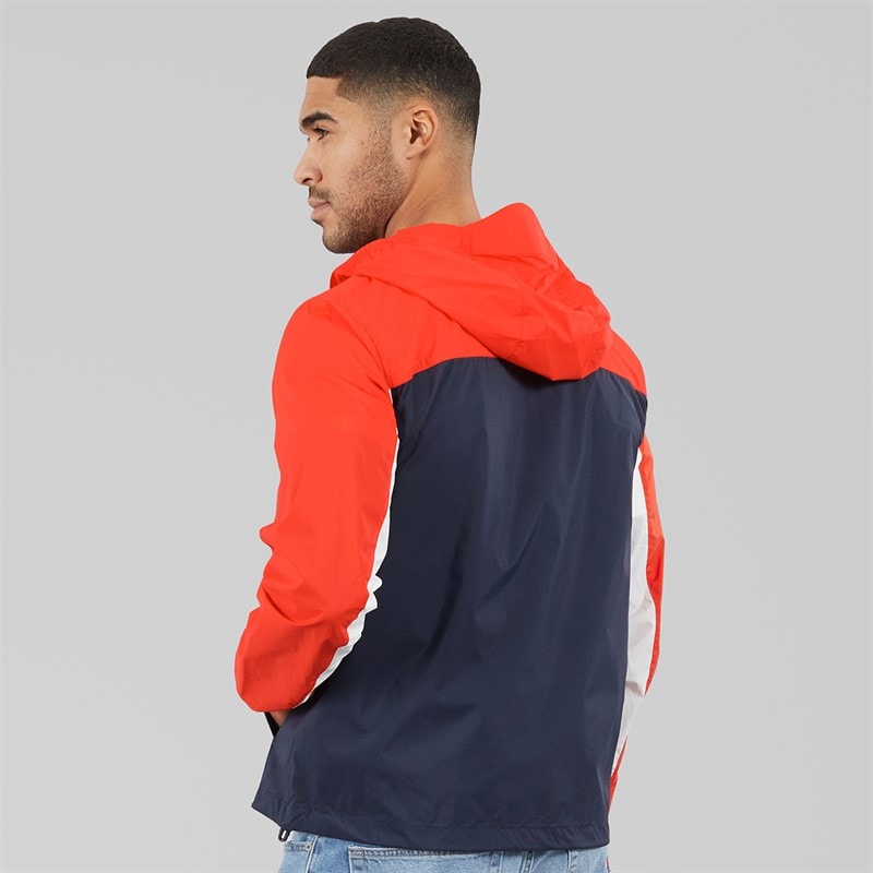 Tommy Hilfiger Mens Outdoor Shell Jacket Dark Night Navy Multi - Image 2