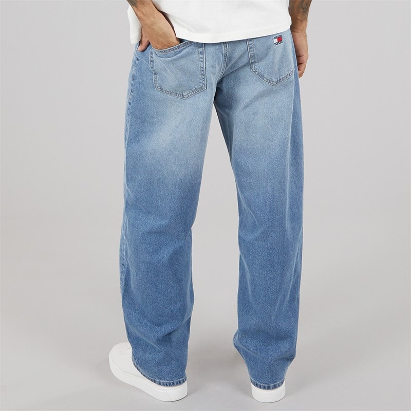 Tommy Hilfiger Mens Jaimie Relaxed Straight Jeans Denim Medium - Image 2