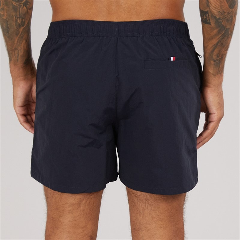 Tommy Hilfiger Mens Drawstring Swim Shorts Desert Sky - Image 2