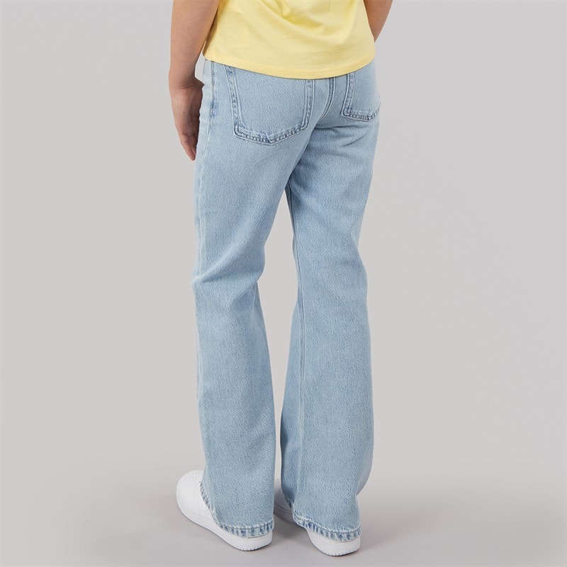 Tommy Hilfiger Girls Flare Jeans Light Used - Image 2