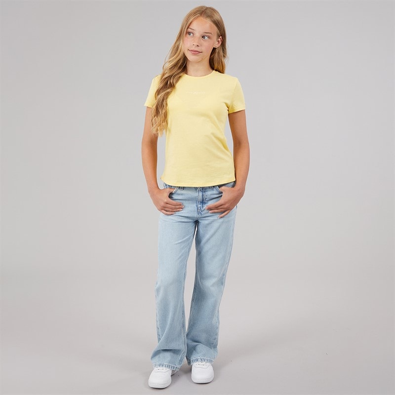 Tommy Hilfiger Girls Flare Jeans Light Used - Image 4