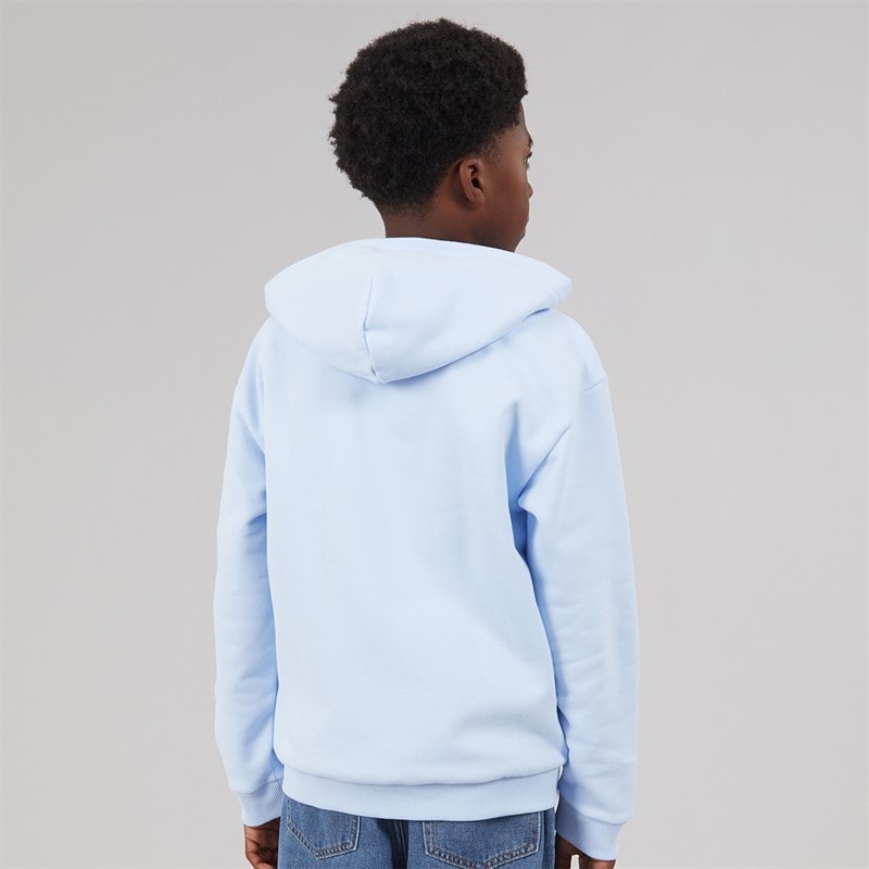 Tommy Hilfiger Kids Mini Corp Zip Through Hoodie Sweet Blue - Image 3