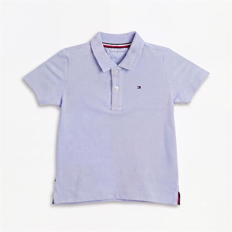 Tommy Hilfiger Boys Essential Polo Shirt Sweet Blue