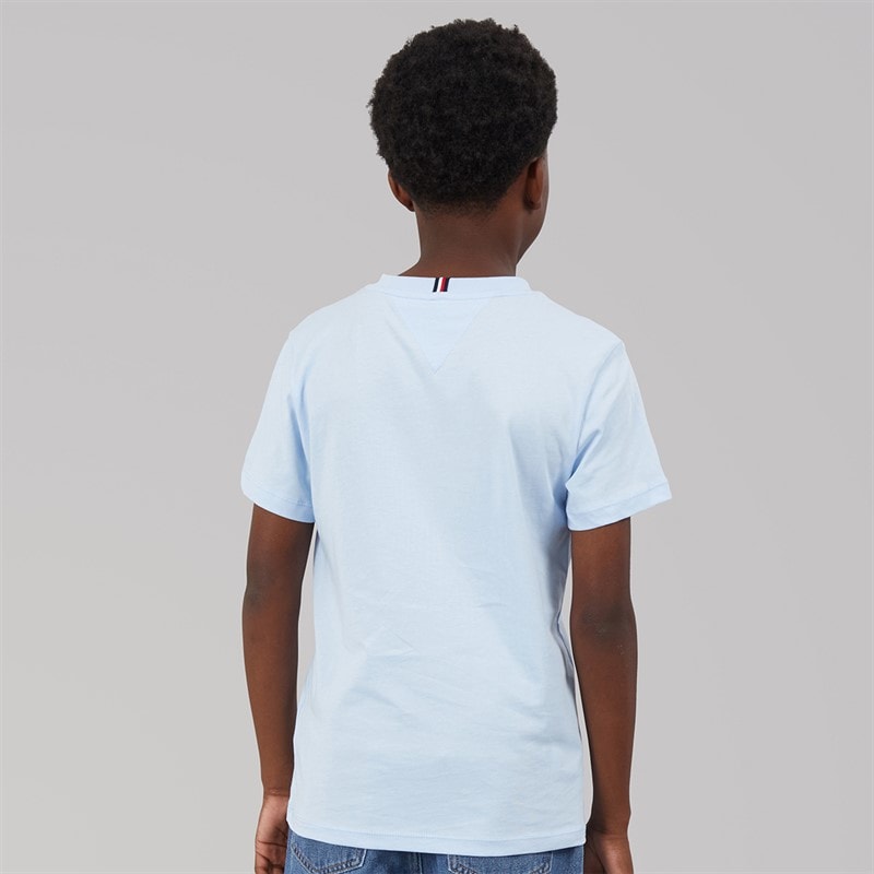 Tommy Hilfiger Kids Mini Corp T-Shirt Sweet Blue - Image 2