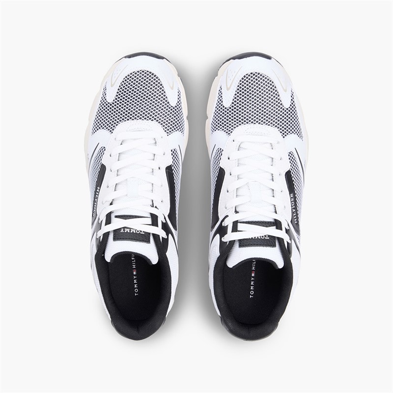 Tommy Hilfiger Mens Yukon Mix Trainers Black - Image 4