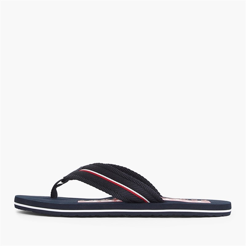 Tommy Hilfiger Mens Corporate Flip Flops Desert Sky - Image 2