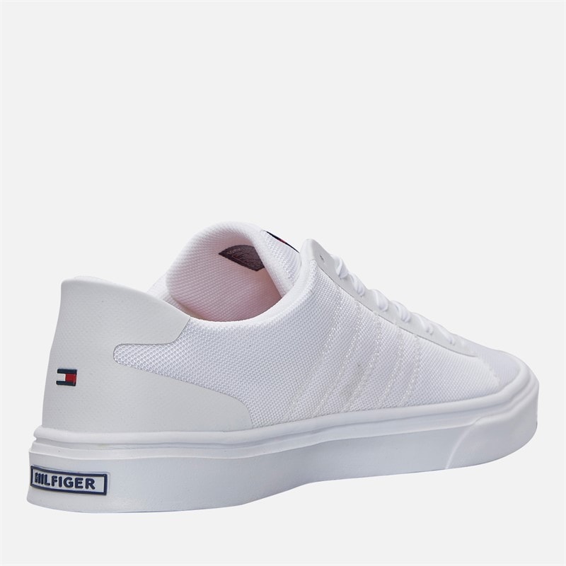 Tommy Hilfiger Mens Lightweight Trainers White - Image 5
