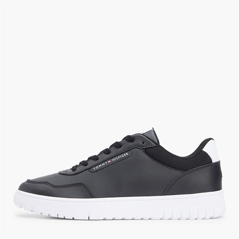 Tommy Hilfiger Mens Basket Core Lite Trainers Black