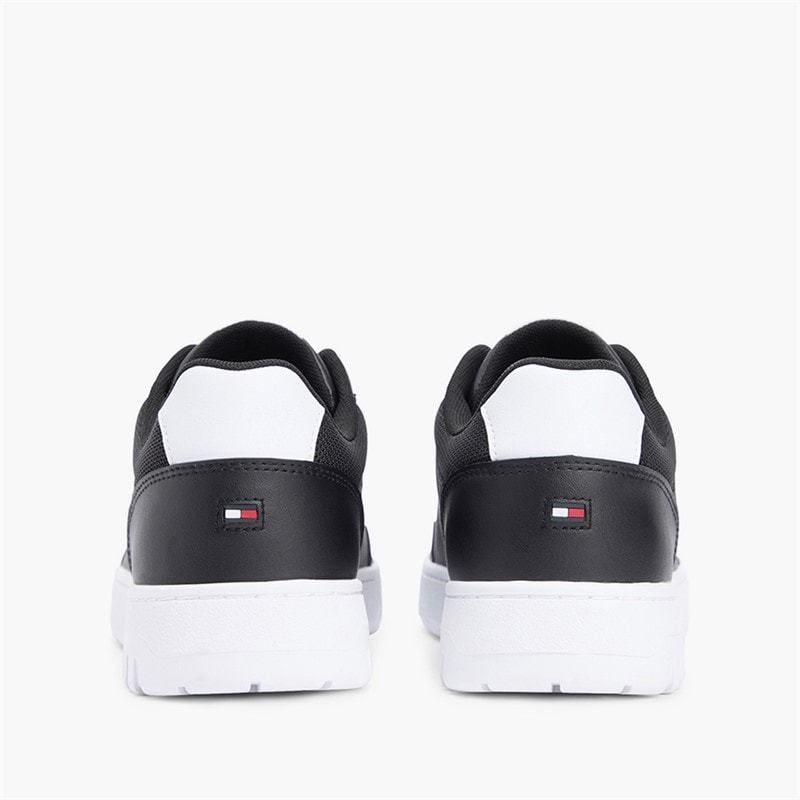 Tommy Hilfiger Mens Basket Core Lite Trainers Black - Image 3