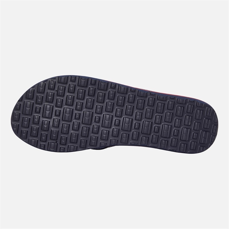 Tommy Hilfiger Womens Webbing Flip Flops Space Blue - Image 3