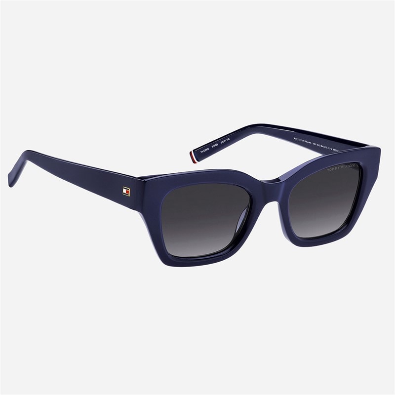 Tommy Hilfiger Womens Square Sunglasses Blue - Image 3