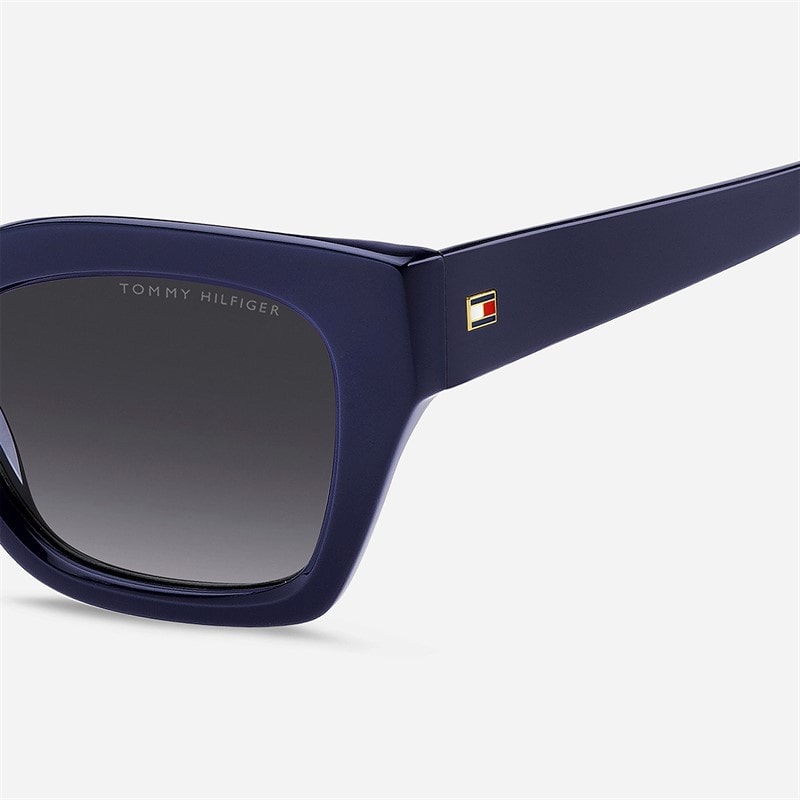 Tommy Hilfiger Womens Square Sunglasses Blue - Image 4
