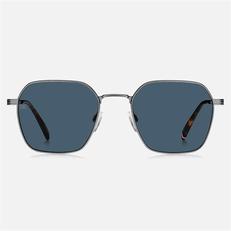 Tommy Hilfiger Mens Geometrical Sunglasses Matte Ruthenium - Image 2