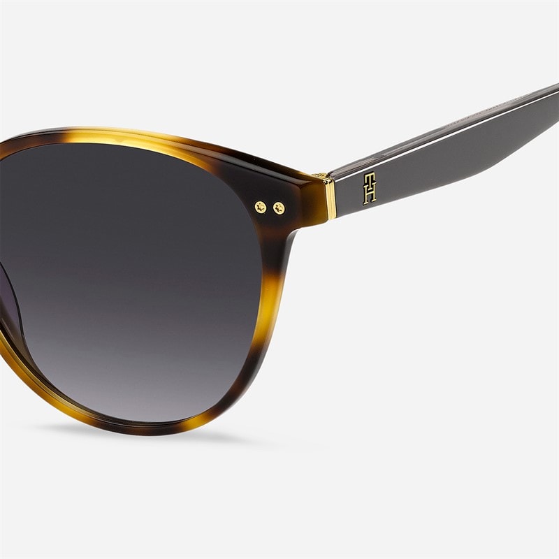Tommy Hilfiger Womens Panthos Sunglasses Havana 2 - Image 4