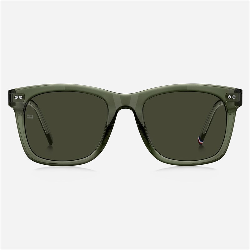 Tommy Hilfiger Mens Rectangular Sunglasses Green - Image 2