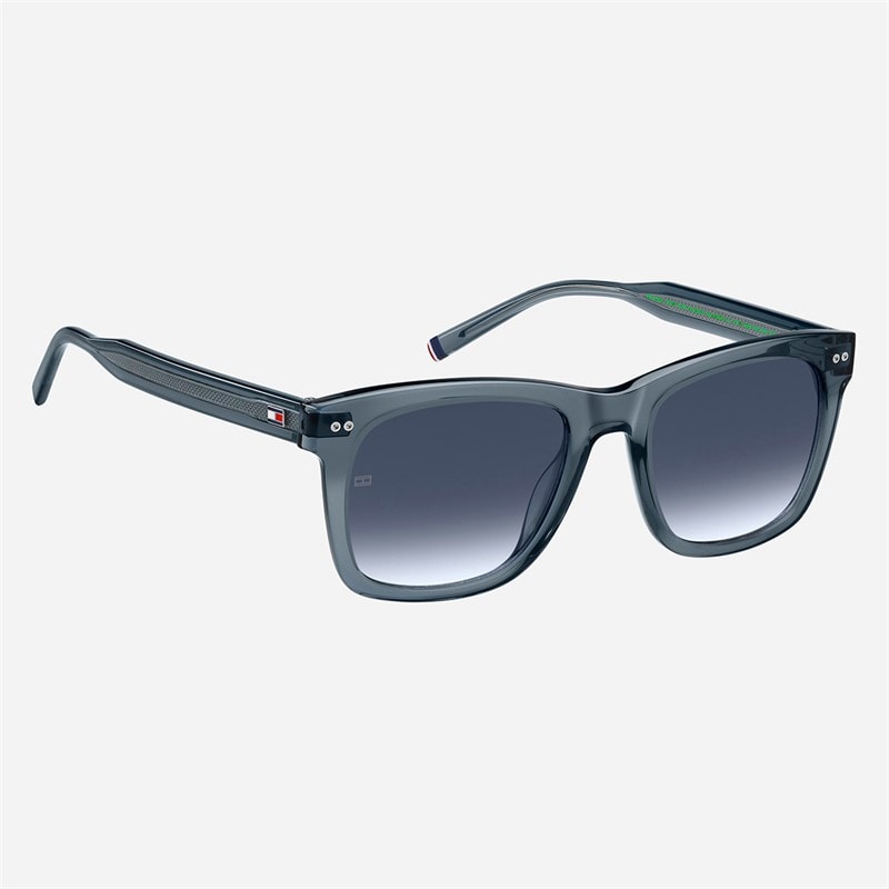 Tommy Hilfiger Mens Rectangular Sunglasses Blue - Image 3