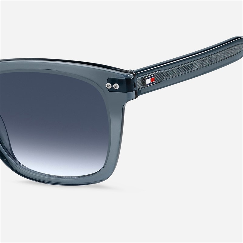Tommy Hilfiger Mens Rectangular Sunglasses Blue - Image 4