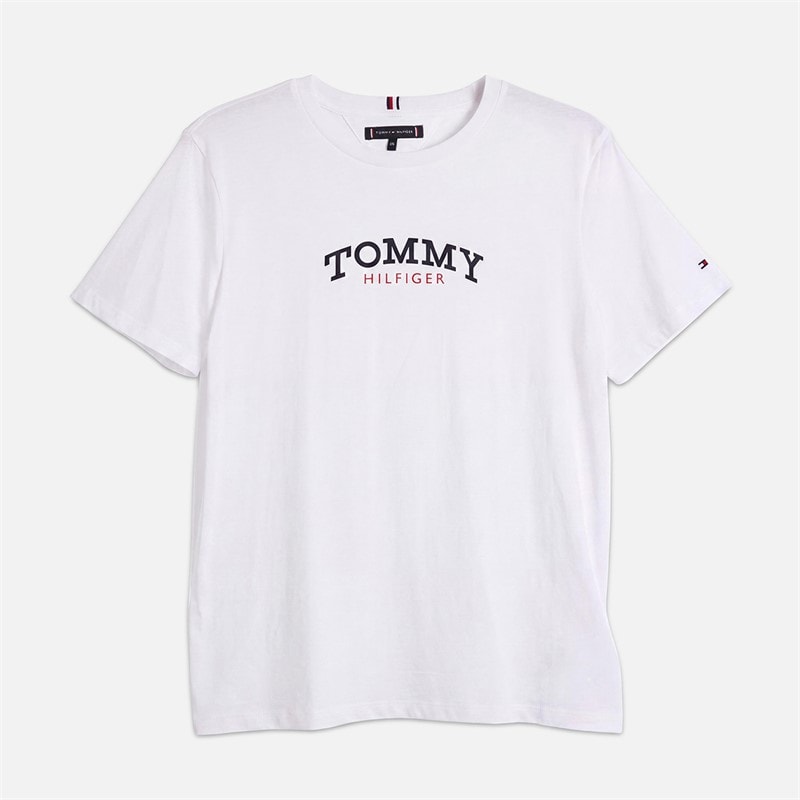 Tommy Hilfiger Boys Monogram Graphic T-Shirt White