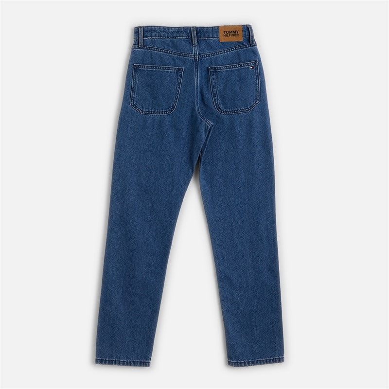 Tommy Hilfiger Boys Straight Fit Jeans Mid Wash - Image 2