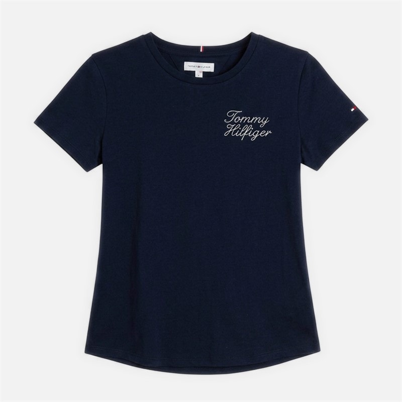 Tommy Hilfiger Girls T-Shirt Night Navy