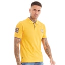 Tokyo Laundry Mens Sporty Polo Shirt Gold