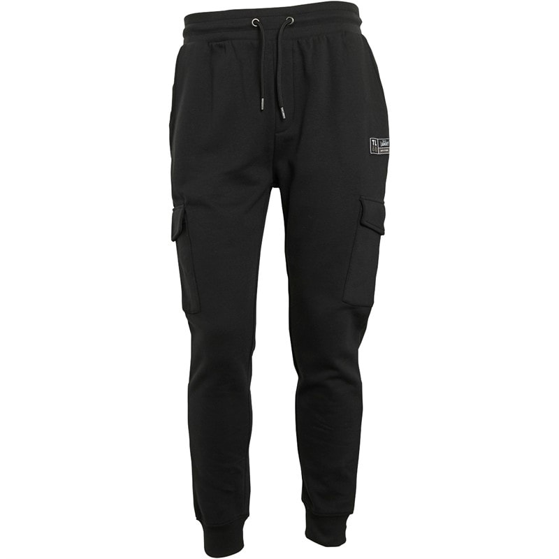Tokyo Laundry Mens Phantom Joggers Black - Image 3