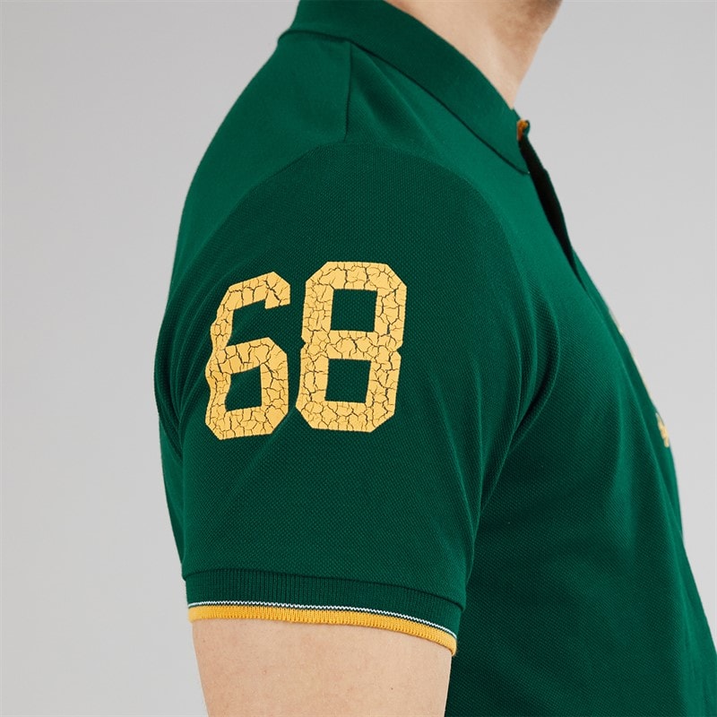 Tokyo Laundry Mens Sporty Polo Shirt Rainforest - Image 5