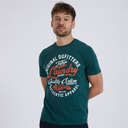 Tokyo Laundry Mens Bruton T-Shirt Botanical Green